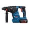 Martelete Perfurador e Rompedor a bateria 18V Brushless com 2 baterias - GBH 187-LI  110V/220V