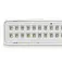 Kit 10 Luminárias de emergência 30 Leds branca  110V/220V