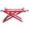 Elevador automotivo hidráulico pantográfico móvel 3T monofásico vermelho - EPM-3000  220V
