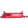 Elevador automotivo hidráulico pantográfico móvel 3T monofásico vermelho - EPM-3000  220V