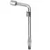 Chave de roda tipo L com espátula 19 mm em aço carbono - 1422455