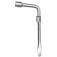 Chave de roda tipo L com esptula 17 mm em ao carbono - 1421055