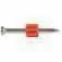 Pino liso para fixação á pólvora ação indireta 1/4 X 45 mm com 100 pçs - PXI1445