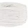 Corda multifilamento 3,5 mm cor branca rolo com  169 metros