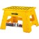 Banqueta plástica dobrável amarela altura 220 mm Banqueta plástica dobrável amarela altura 220 mm