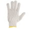 Luva de malha 3 fios branca pigmentada tamanho 10 - LMV 3