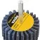 Roda de lixa 50 x 20 mm com haste grão 60