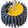 Roda de lixa 50 x 20 mm com haste gr�o 100