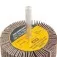 Roda de lixa 60 mm x 20 mm com haste grão 80