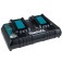 Carregador de baterias de ltio duplo 14,4 e 18V - DC18RD