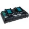 Carregador de baterias de lítio duplo 14,4 e 18V - DC18RD  110V