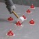 Espa�ador e nivelador para piso 2,00 mm com 50 pe�as - Easy Spin