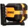 Nível a laser vermelho 2 linhas alcance de 12 metros - DW08802