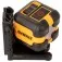 Nível a laser vermelho 2 linhas alcance de 12 metros - DW08802