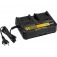 Carregador de bateria duplo 18V intercambiável - ICBV 1841  110V/220V Carregador de bateria duplo 18V intercambiável - ICBV 1841  110V/220V