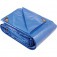 Lona reforada de polietileno azul 7 m x 4 m