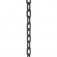 Corrente pl�stica para sinaliza��o 10 mm 10 m preta vonder