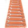 Jogo de chave combinada 6 a 32 mm aço cromo vanádio 15 peças Jogo de chave combinada 6 a 32 mm aço cromo vanádio 15 peças