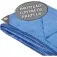 Lona reforçada de polietileno azul 4 m x 4 m
