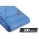 Lona reforçada de polietileno azul 4 m x 4 m