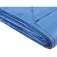 Lona reforçada de polietileno azul 4 m x 4 m