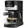 Cafeteira expresso 20 Bar preto e prata - Dolce Crema C-20-EC  220V