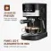Cafeteira expresso 20 Bar preto e prata - Dolce Crema C-20-EC  220V