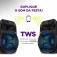 Caixa de som amplificada 250W RMS Bluetooth e FM Connect PartyPlus - CM-250  110V/220V