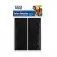 Feltro protetor adesivo retangular 127 x 51mm preto com 2 unidades