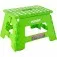 Banqueta plástica dobrável verde 220 mm