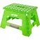 Banqueta plástica dobrável verde 220 mm