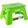 Banqueta plástica dobrável verde 220 mm