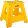 Banqueta plástica dobrável amarela 360 mm Banqueta plástica dobrável amarela 360 mm