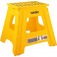 Banqueta plástica dobrável amarela 360 mm Banqueta plástica dobrável amarela 360 mm