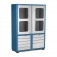 Armário para ferramentas com 3 prateleiras 9 gavetas e portas de vidro - AM-69 Armário para ferramentas com 3 prateleiras 9 gavetas e portas de vidro - AM-69