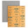 Folha de lixa para laca e verniz 225 x 275 mm - A219