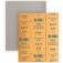 Folha de lixa para laca e verniz 225 x 275 mm - A219