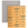 Folha de lixa para laca e verniz 225 x 275 mm - A219