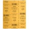Folha de lixa D'gua 225 x 275 mm - T223