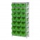 Estante met�lica com 21 gavetas n� 7 verde - EF21/7VD Marcon