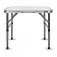 Mesa de alumínio dobrável com tampão de mdf 60 x 45 x 26/56 cm - 07728