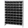 Estante metlica com 54 gavetas n 5 preta - EP54/5P