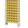 Estante metlica com 60 gavetas n 3 amarela - EF60/3AM