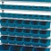 Estante met�lica com 49 gavetas azul medidas diversas - EM49A