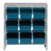 Estante metálica com 9 gavetas n° 7 azul - EP9/7A Estante metálica com 9 gavetas n° 7 azul - EP9/7A