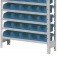 Estante met�lica com 30 gavetas n� 3 azul - EM30/3A