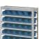 Estante met�lica com 30 gavetas n� 3 azul - EM30/3A