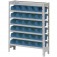 Estante met�lica com 30 gavetas n� 3 azul - EM30/3A