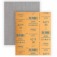 Folha de lixa para laca e verniz 225 x 275 mm - A219