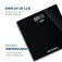 Balança digital para banheiro capacidade 150 kg Smart Black - BL-05